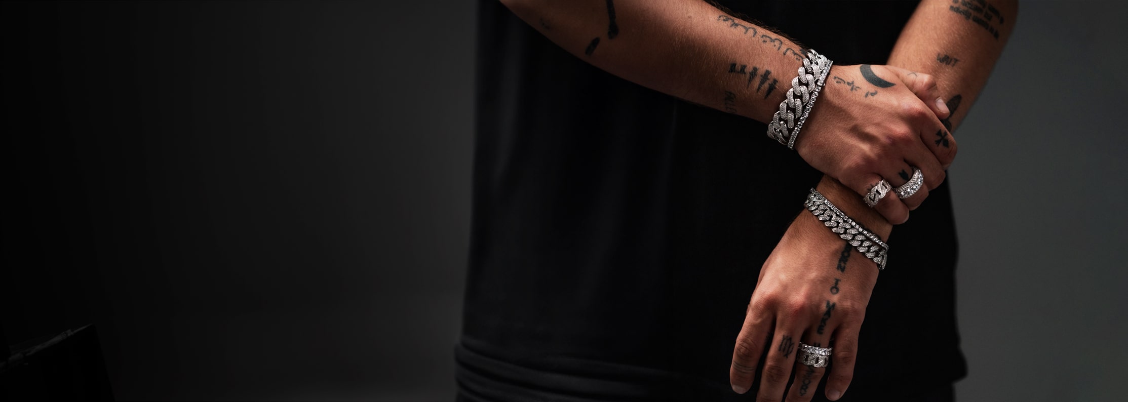 Oryginalne bransoletki srebrne