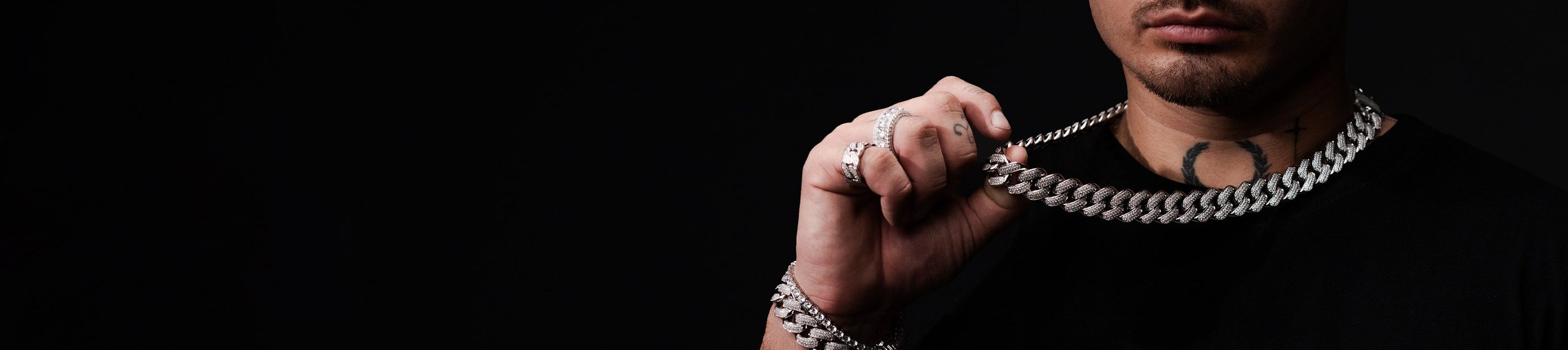 Grube srebrne łańcuchy