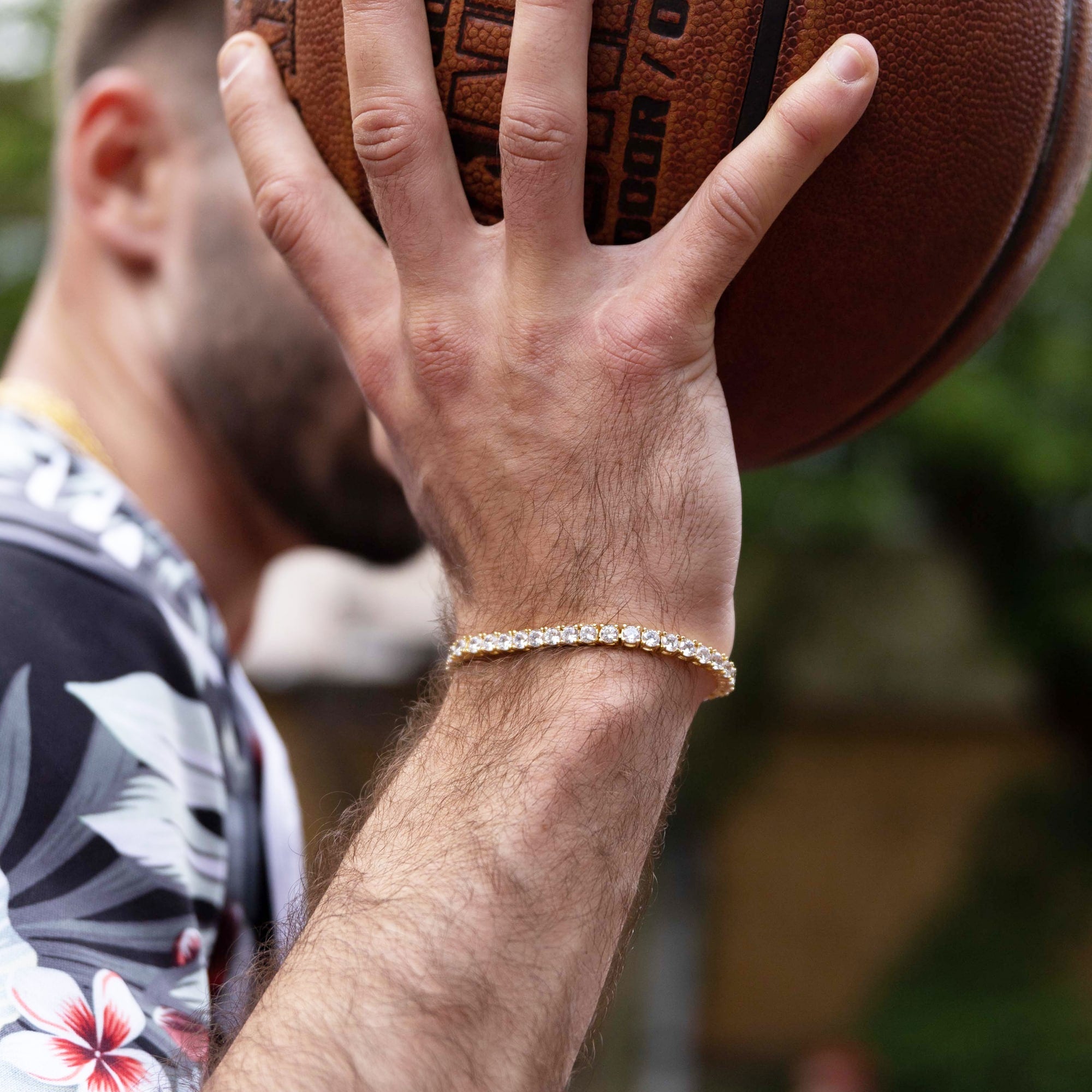 Tennisarmband 4mm Gold