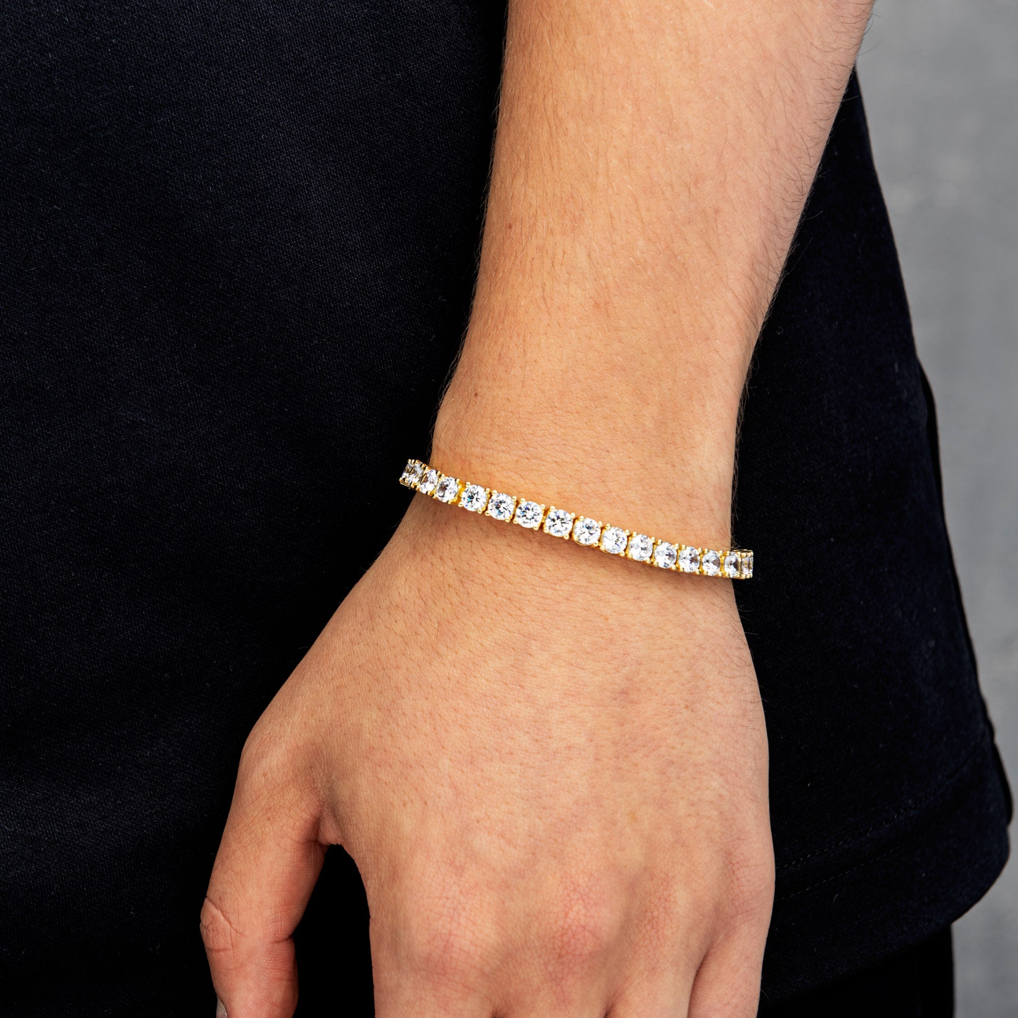 Tennisarmband 5mm Gold