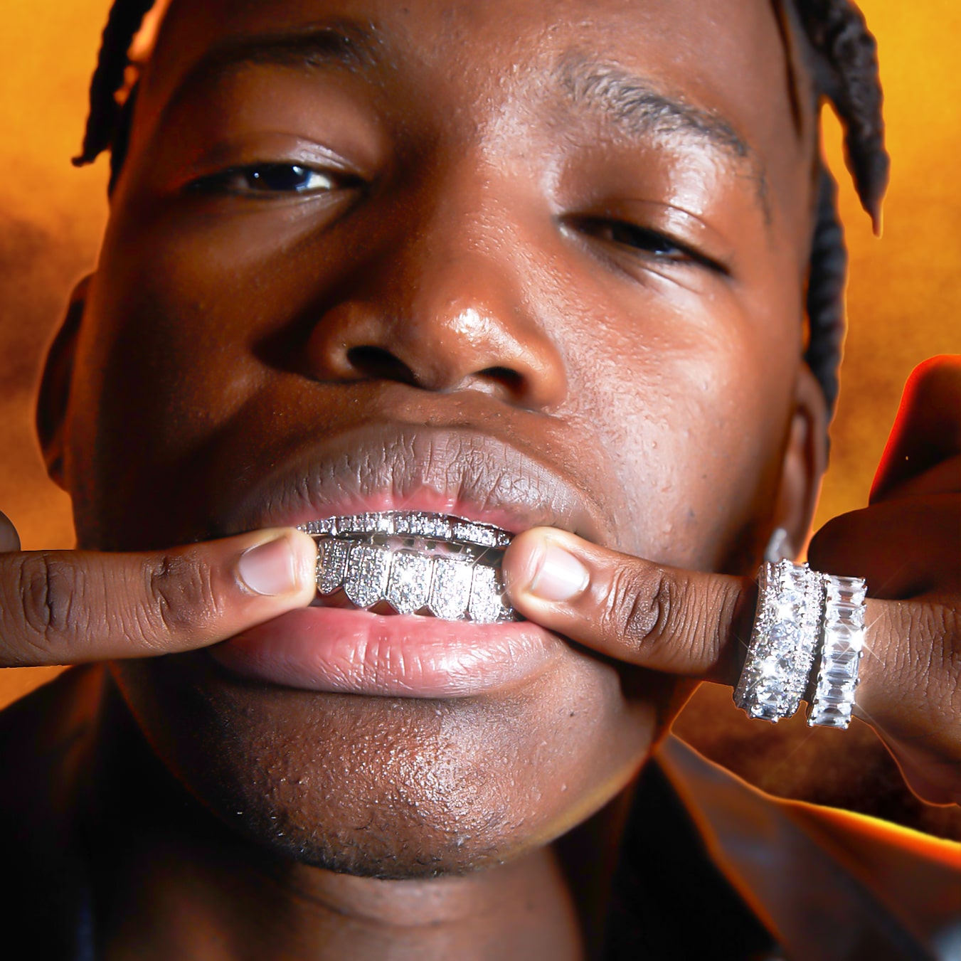 Grillz Diamant Weißgold