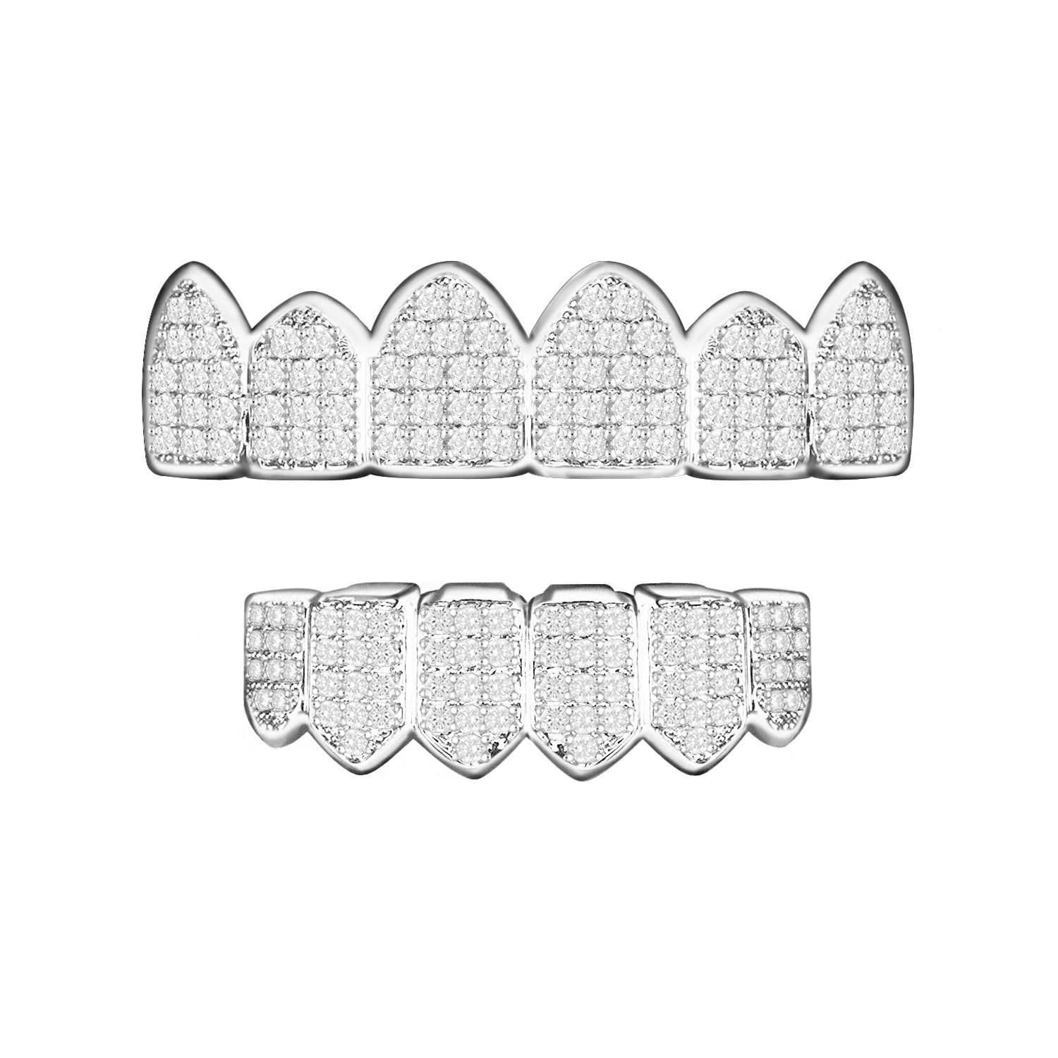 Grillz Diamant Weißgold
