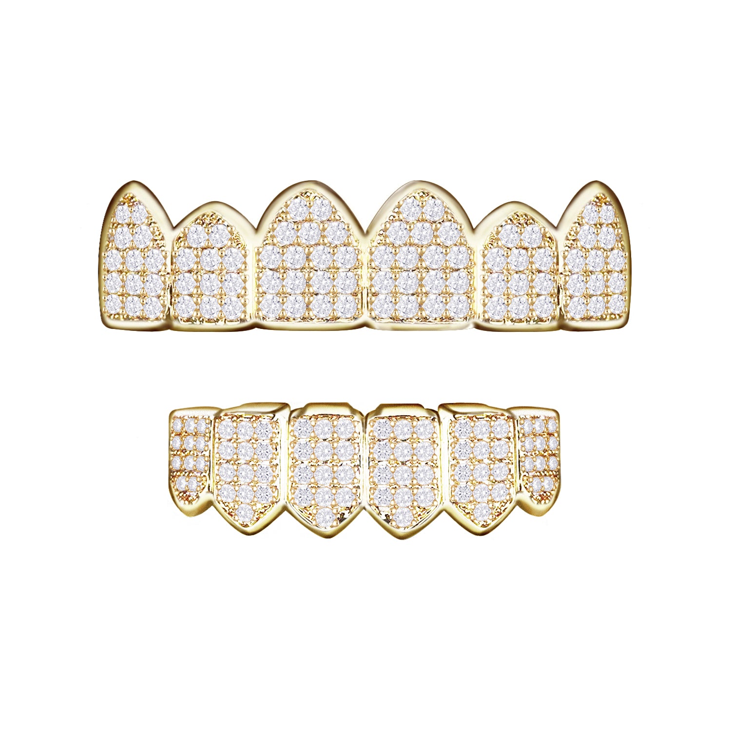 Grillz Diamant Gold
