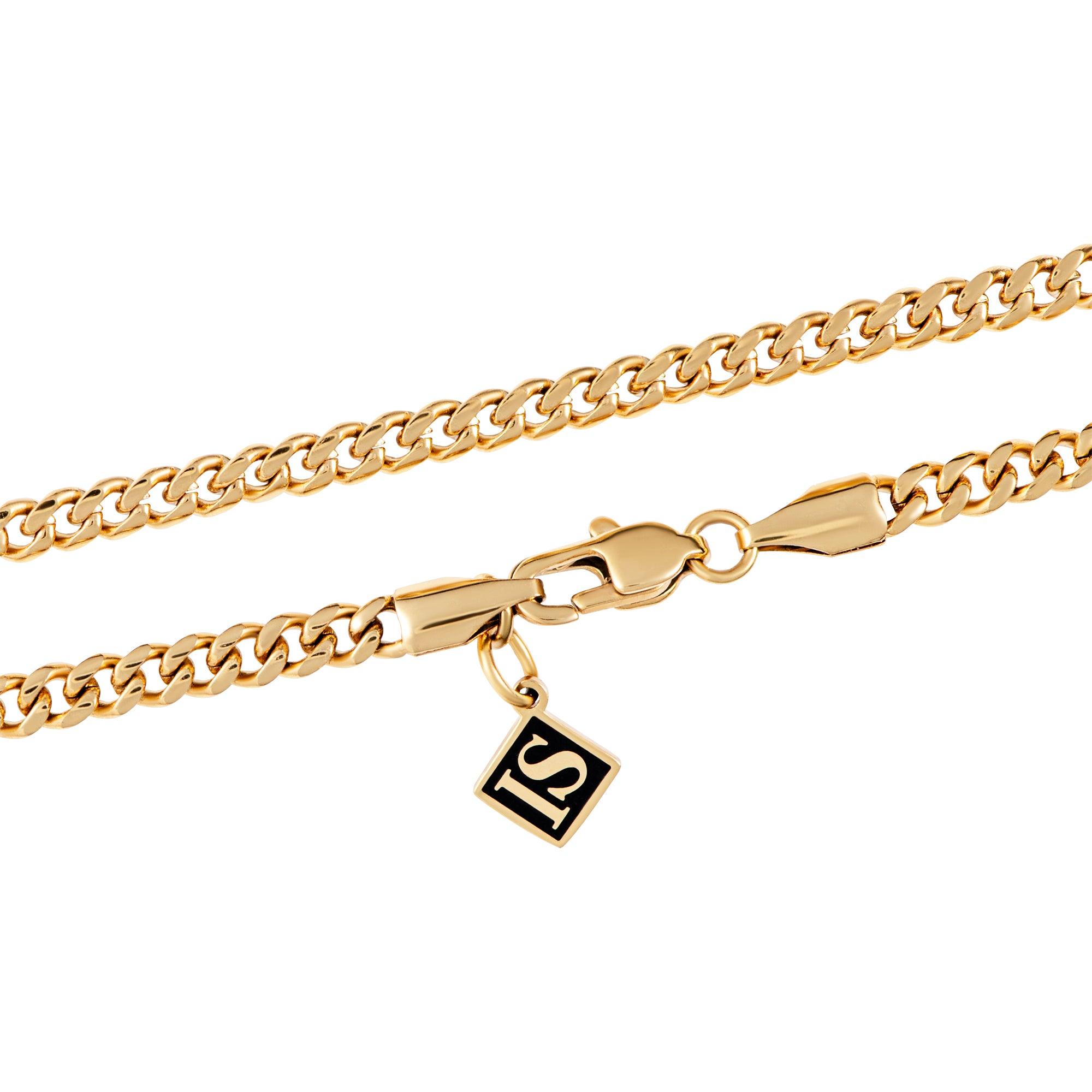 Miami Cuban Link 3mm Złoto - IcedStuff