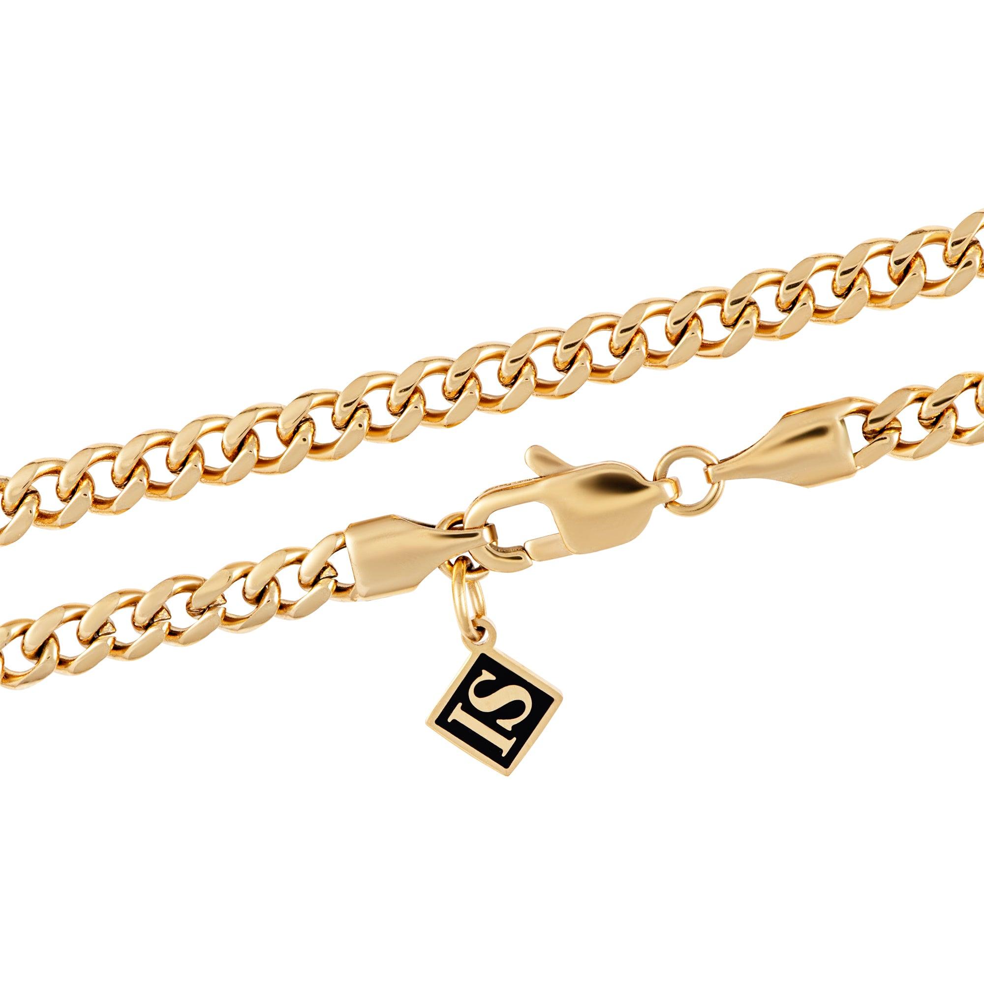 Miami Cuban Link 4mm Złoto - IcedStuff