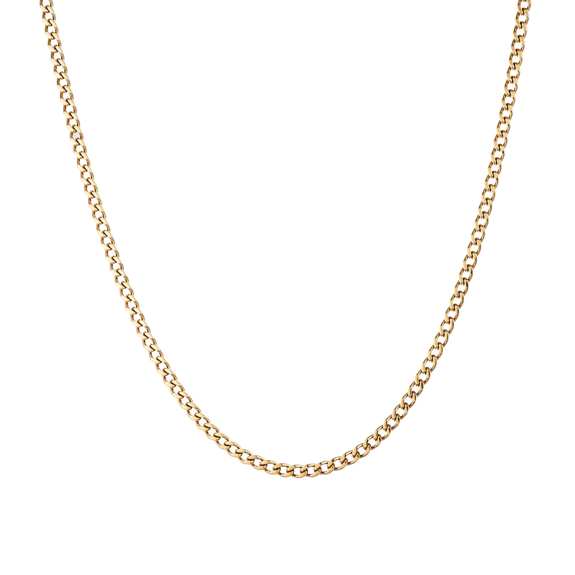 Curb Cuban Link 3mm Złoto - IcedStuff