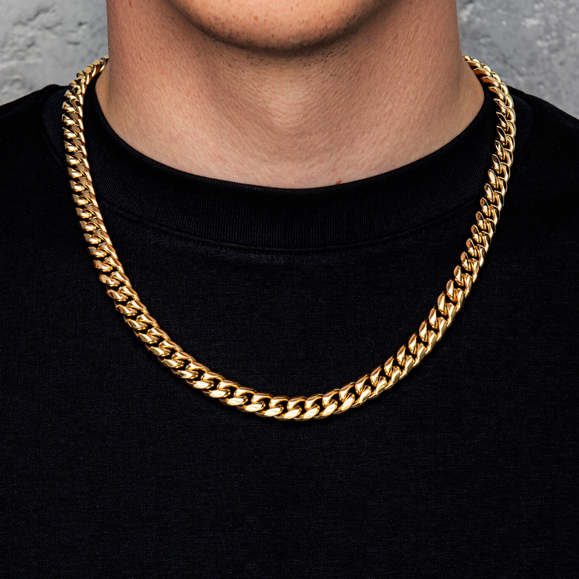 Miami Cuban Link Kette 10mm Gold