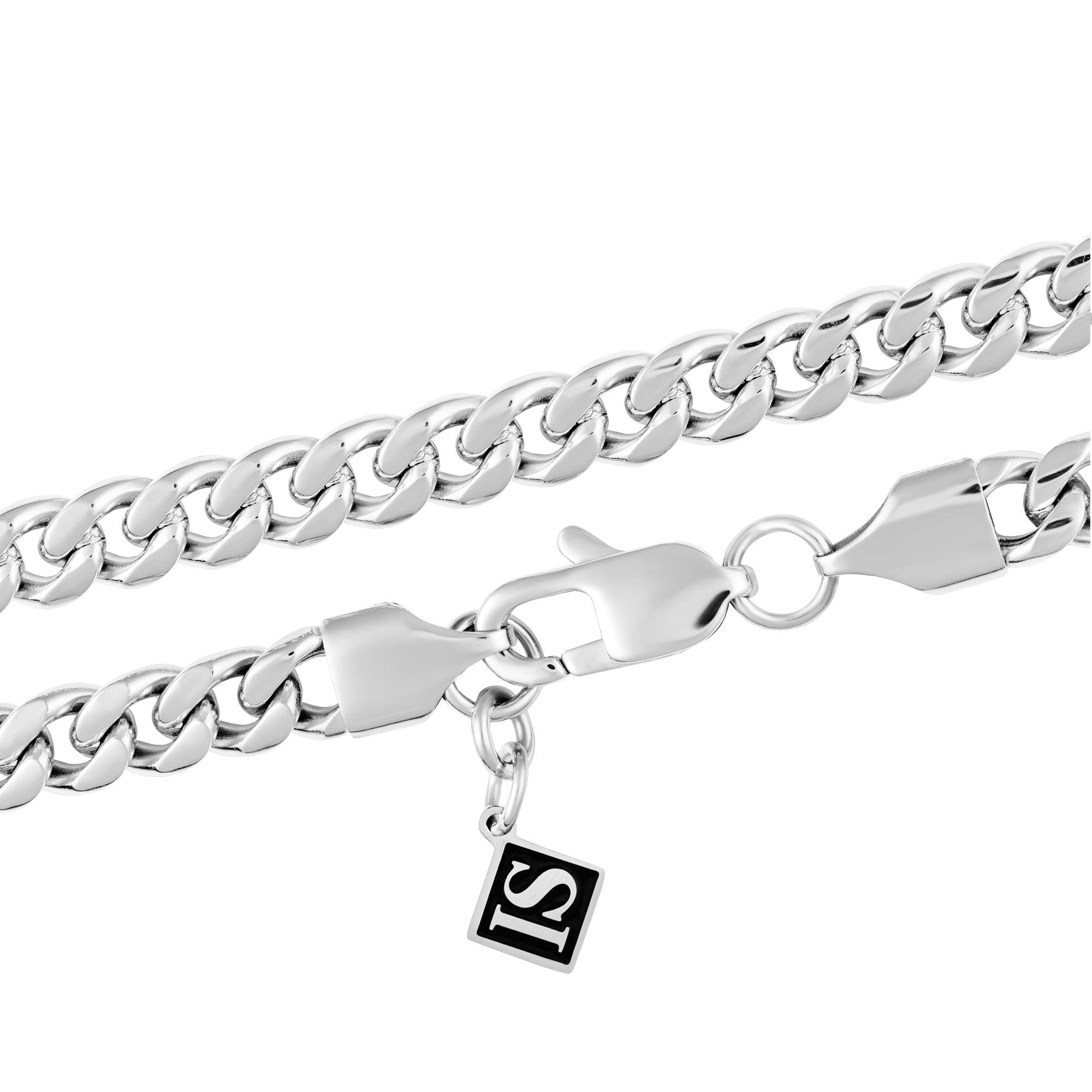 Miami Cuban Link 6mm Białe Złoto - IcedStuff