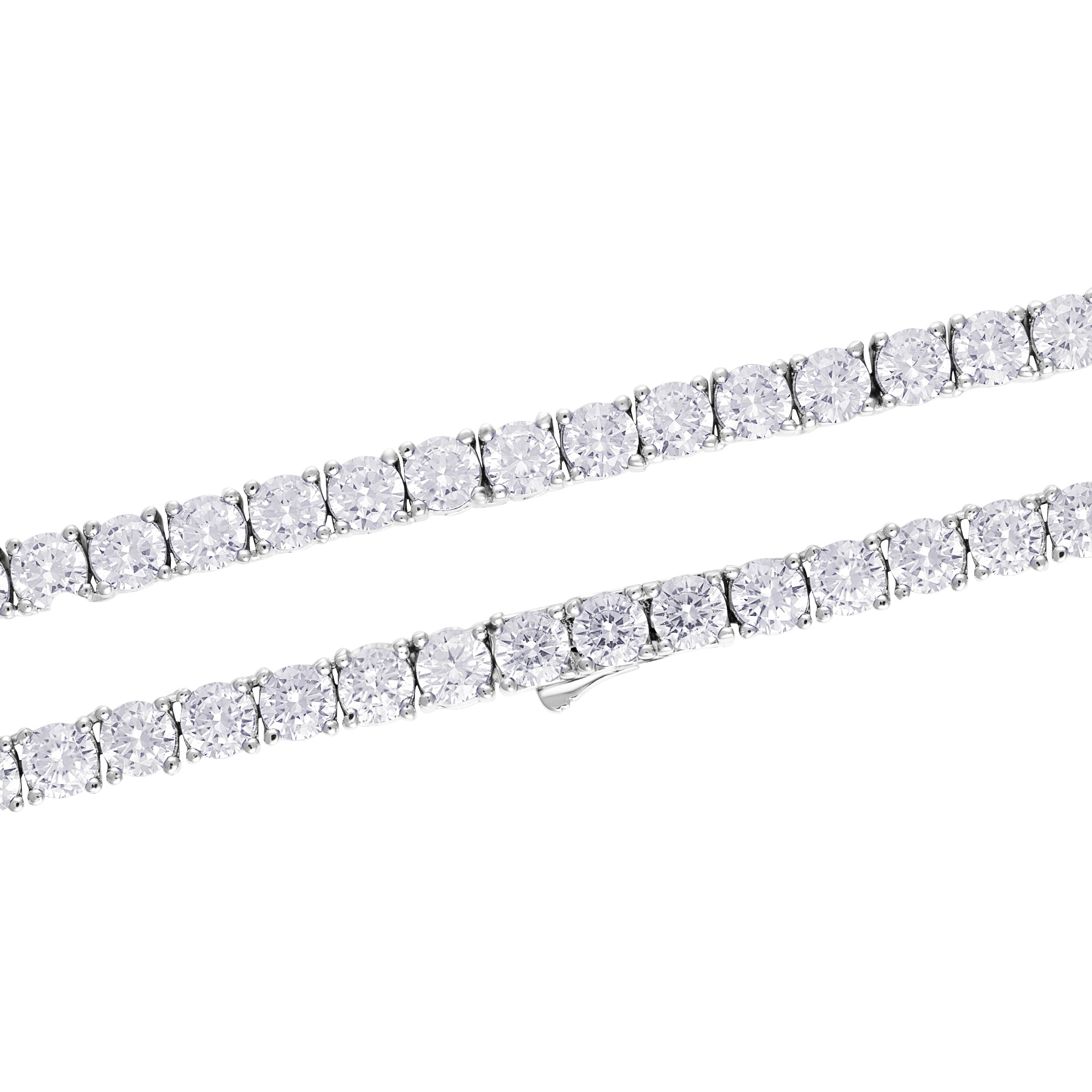 Tennisarmband 5mm Weißgold