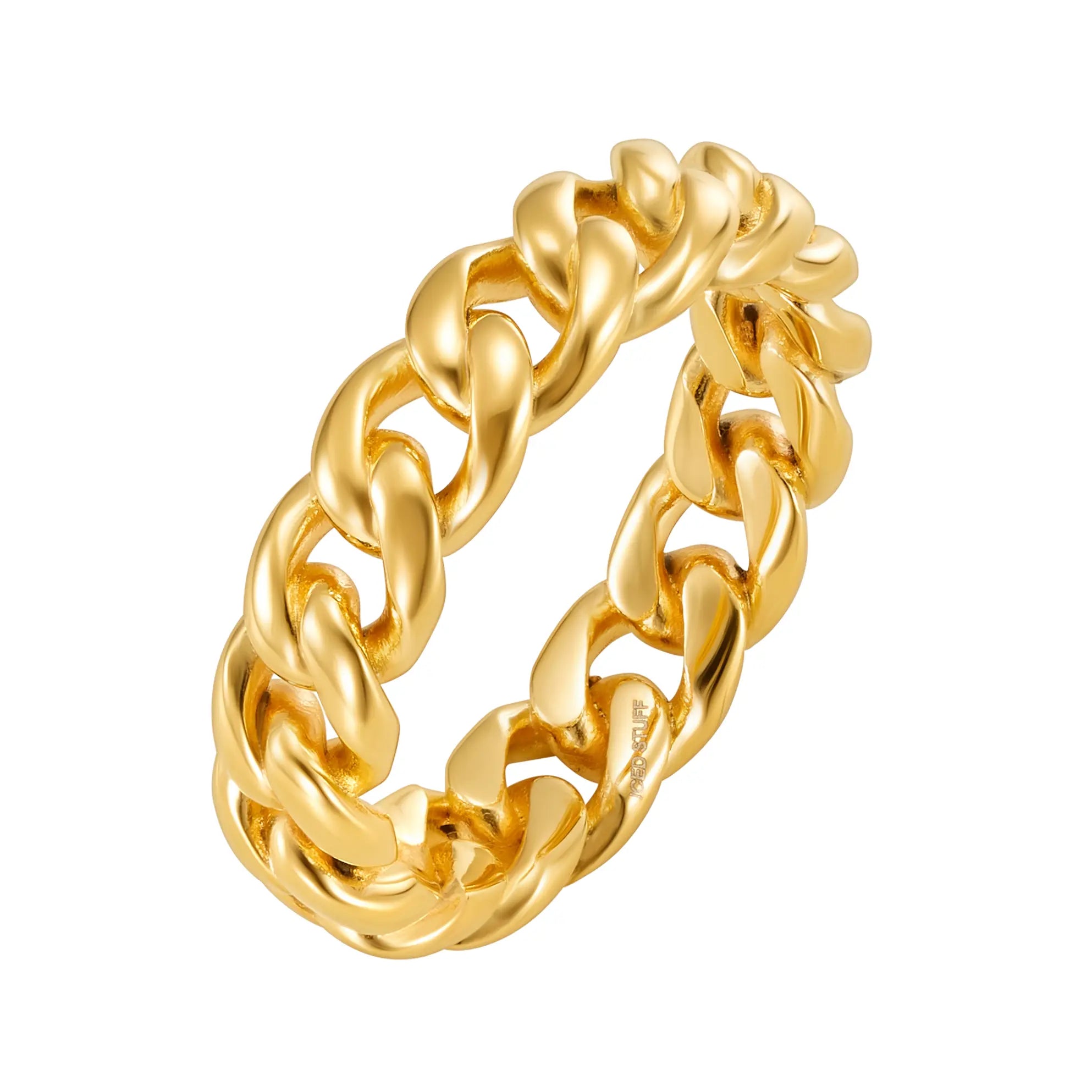 Pierścień Miami Cuban 5mm Złoto