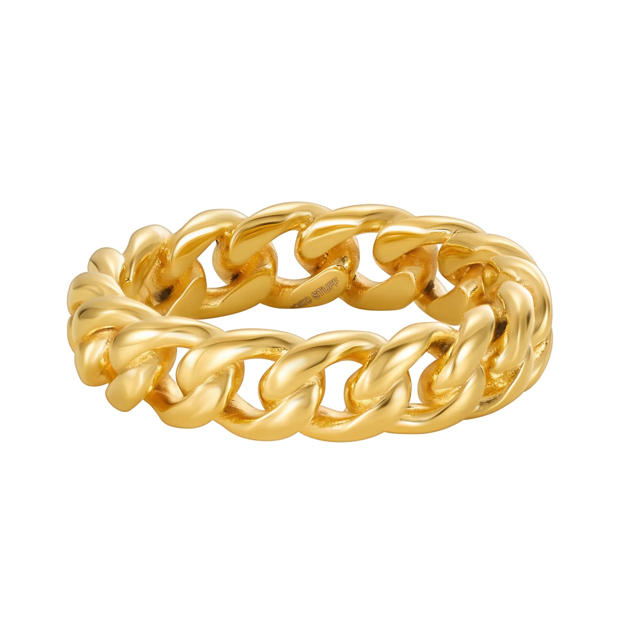 Pierścień Miami Cuban 5mm Złoto