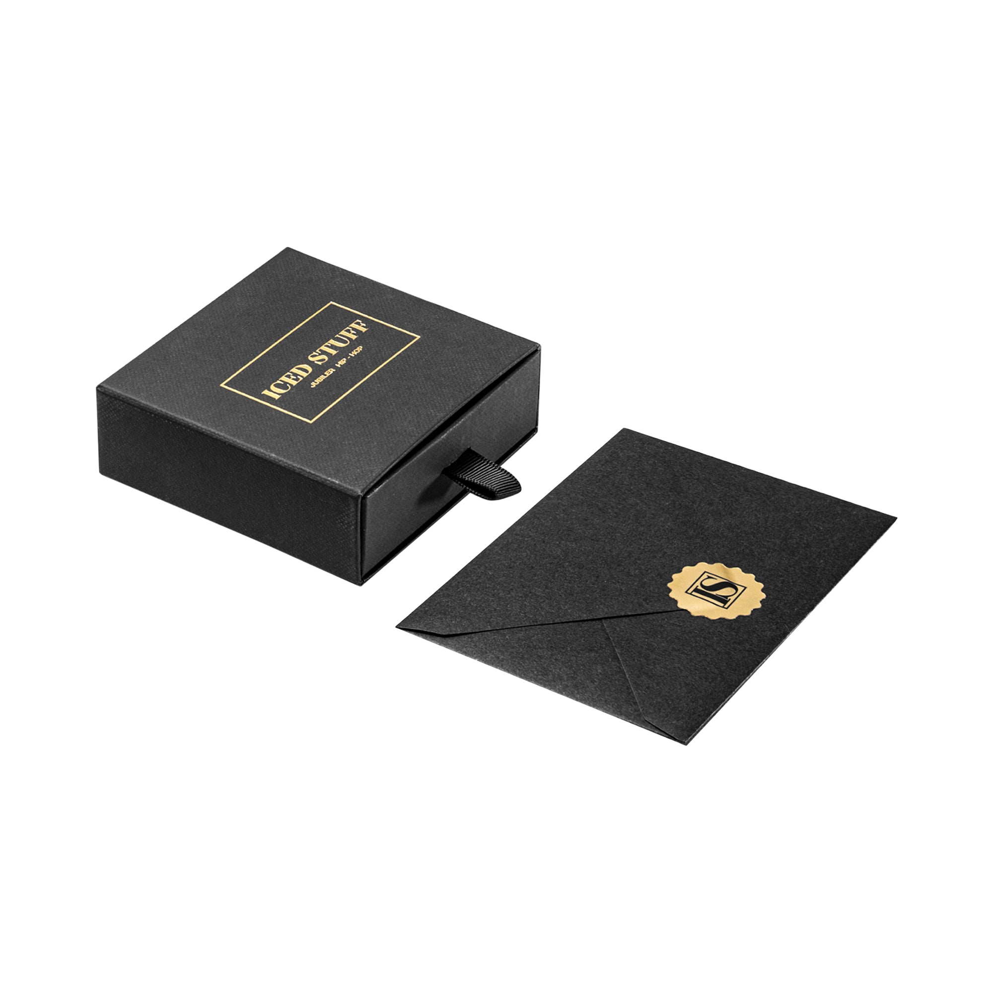 Łańcuch Królewski Iced 4mm Białe Złoto