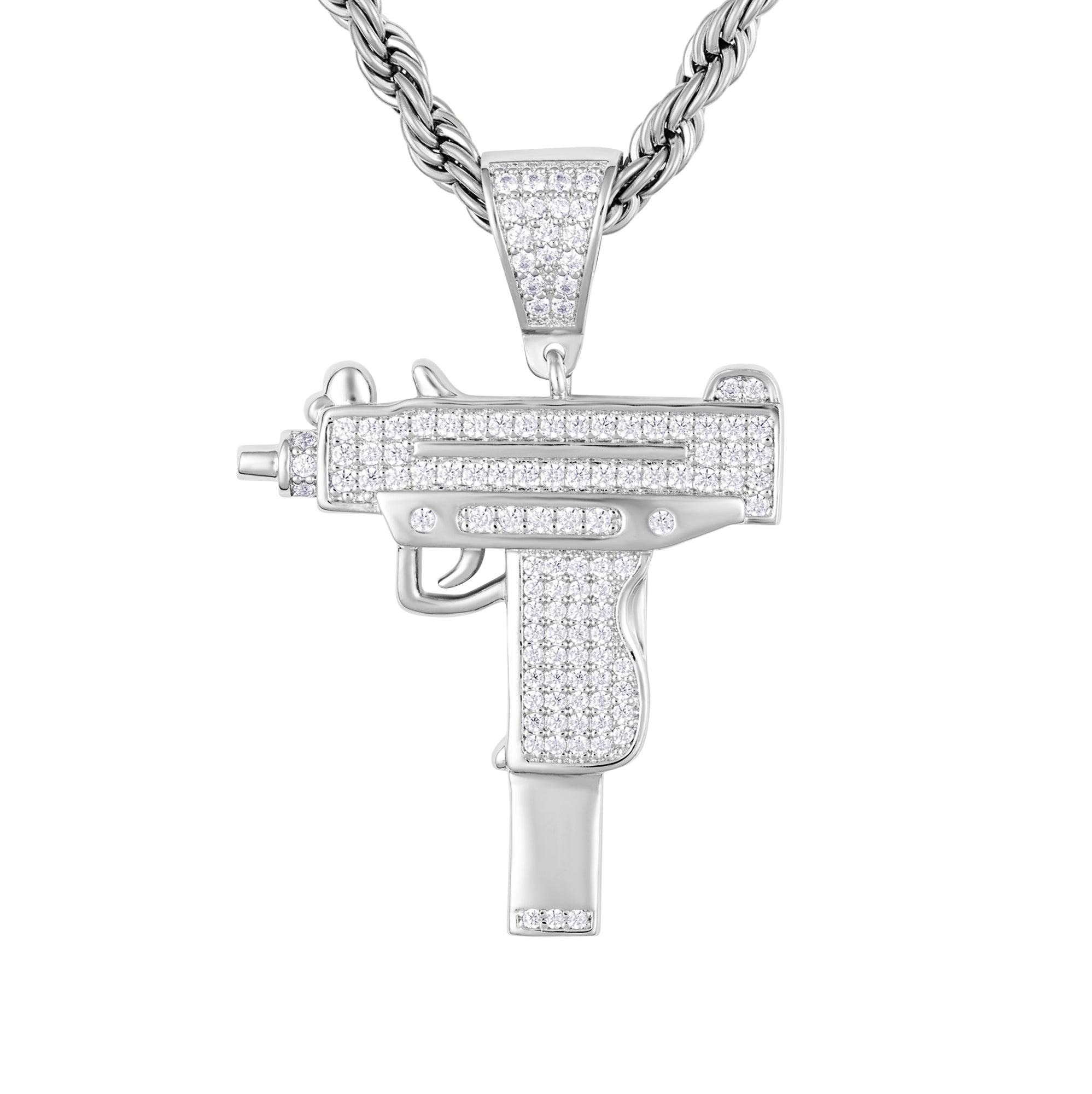 UZI GUN BIAŁE ZŁOTO - IcedStuff