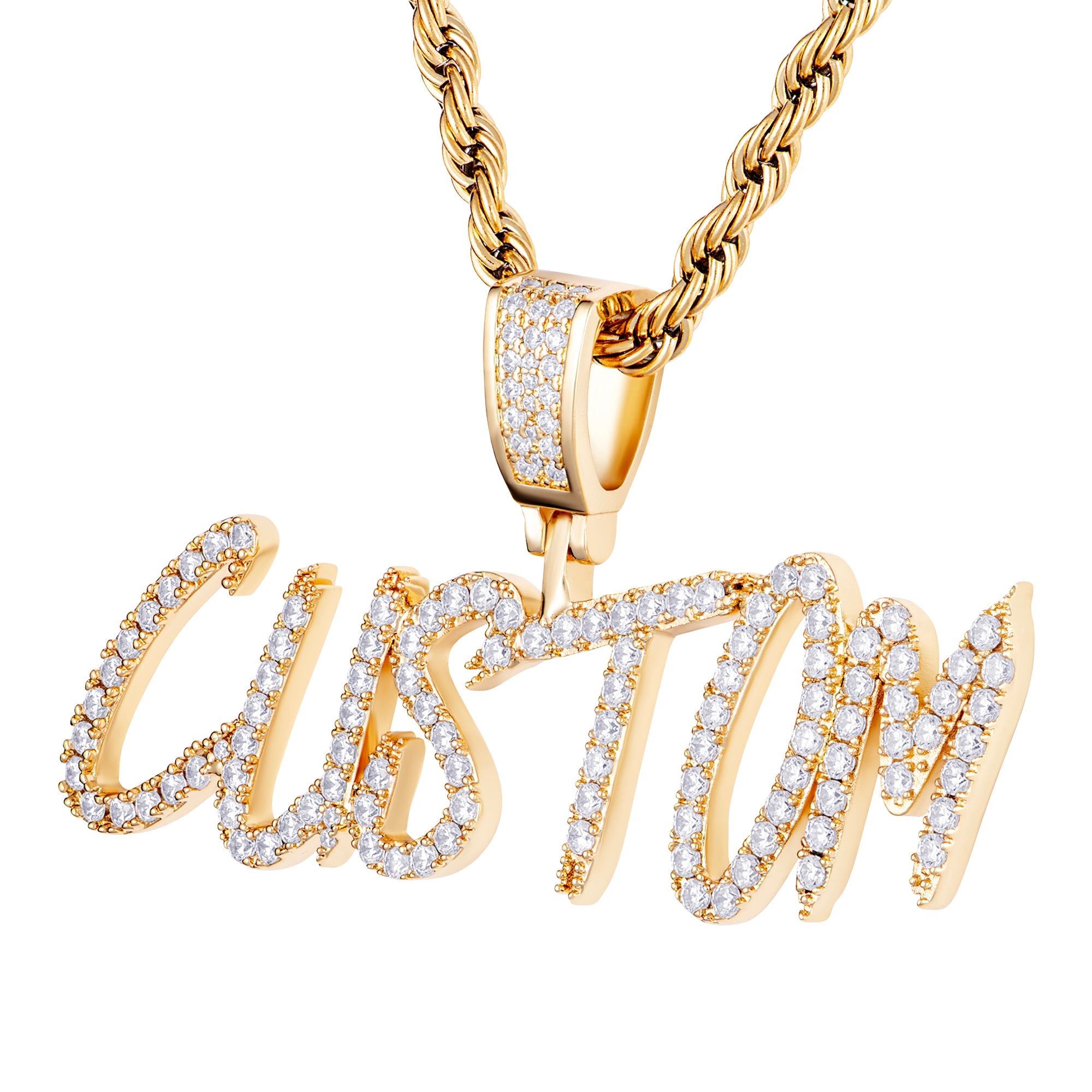 Benutzerdefinierter Graffiti-Buchstaben-Anhänger