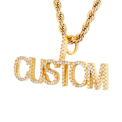 Benutzerdefinierter Micro Letters Anhänger