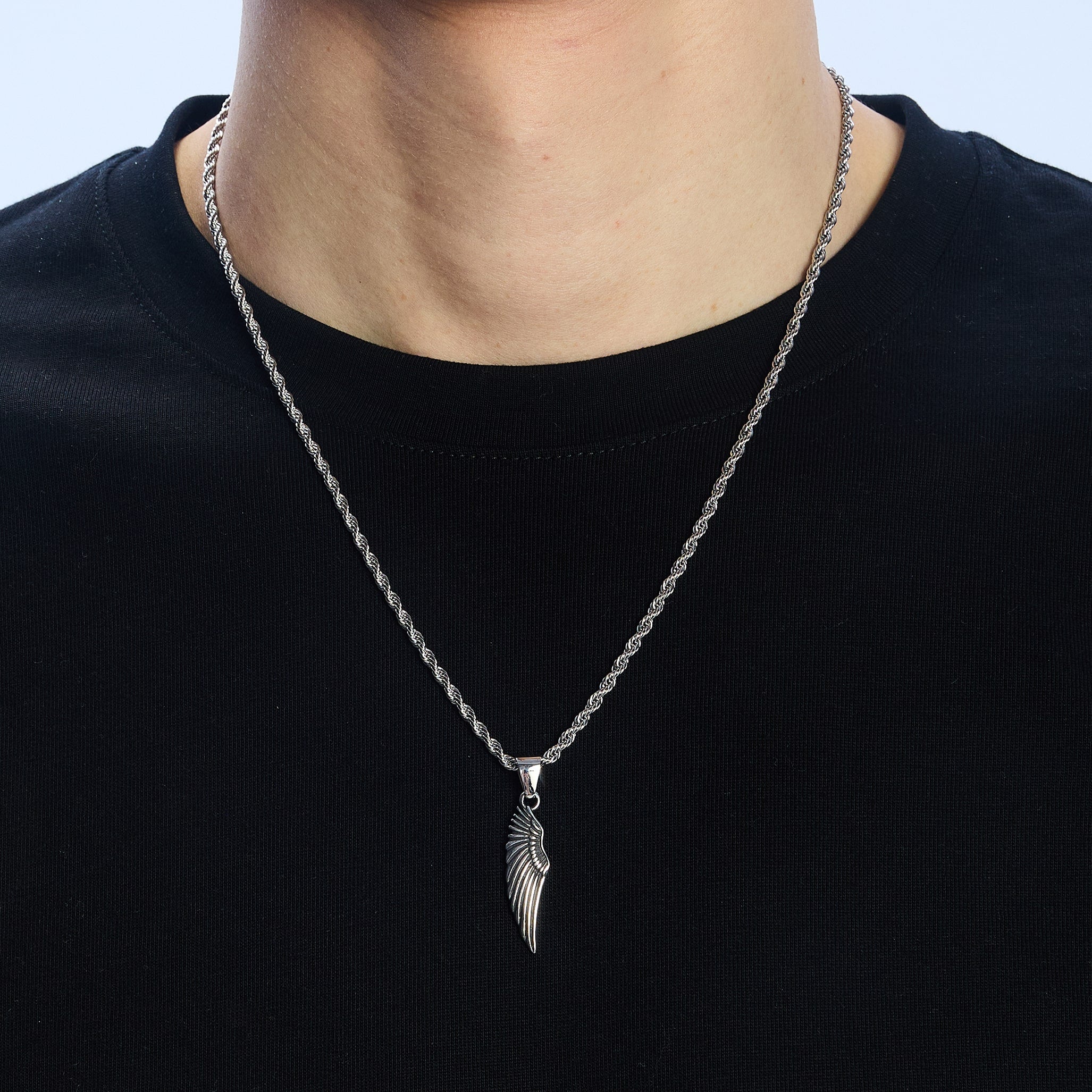 Zawieszka Wing Białe Złoto