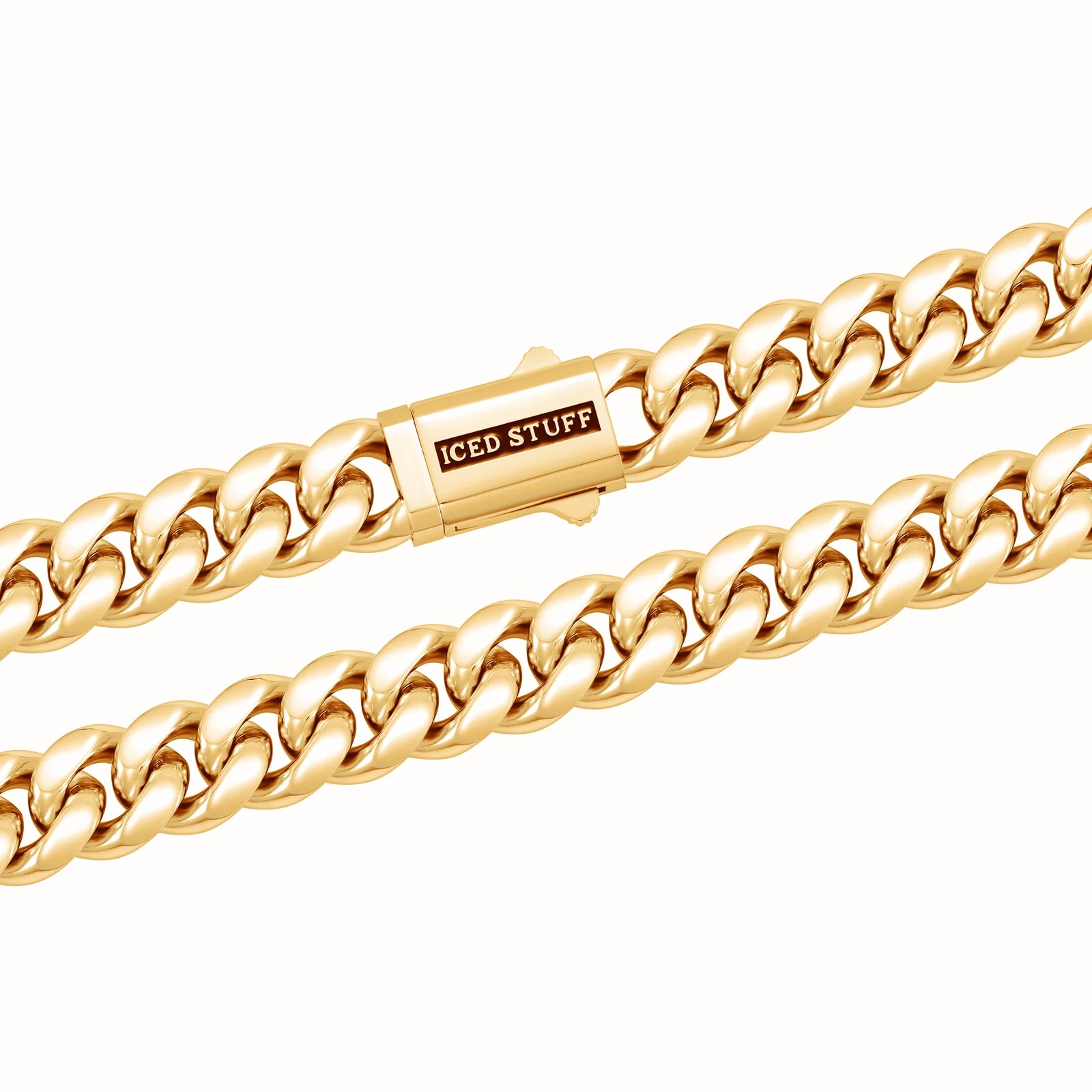 Bransoletka Premium Miami Cuban Link 12mm Złoto