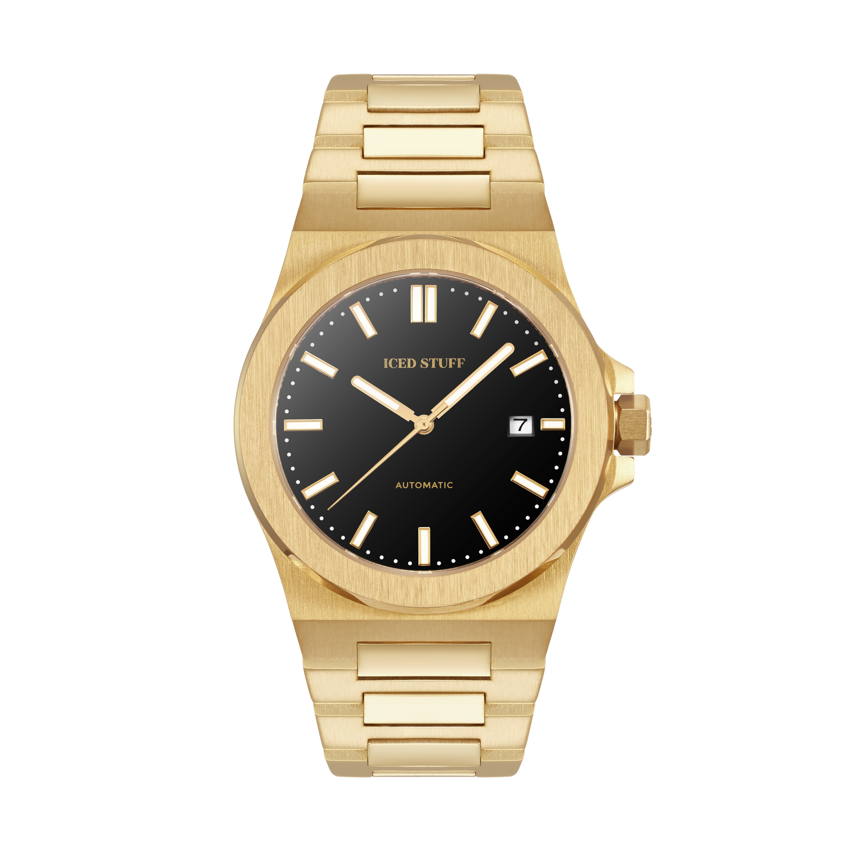 Alpha Champ Automatikuhr, 40 mm, Gold