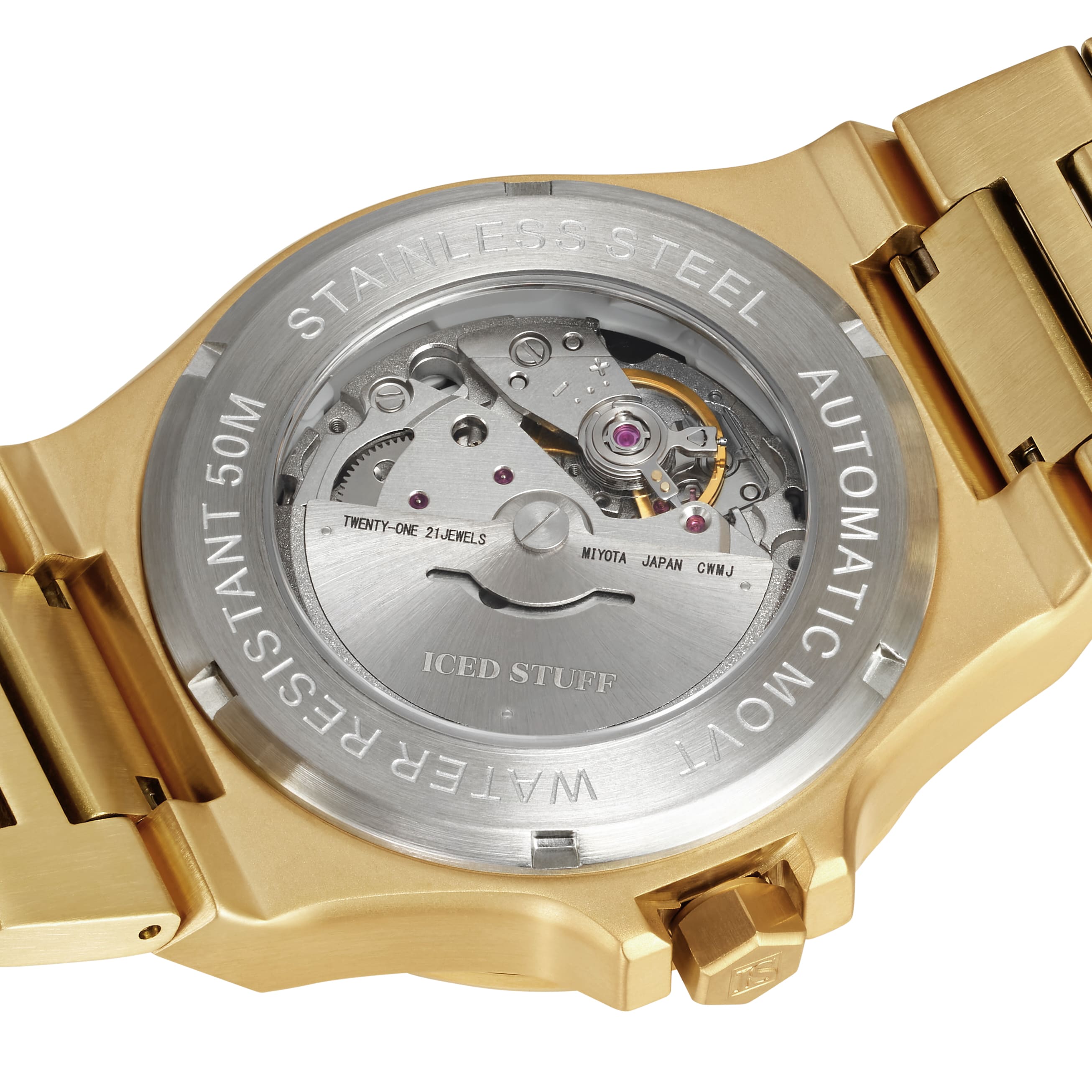 Alpha Champ Automatikuhr, 40 mm, Gold