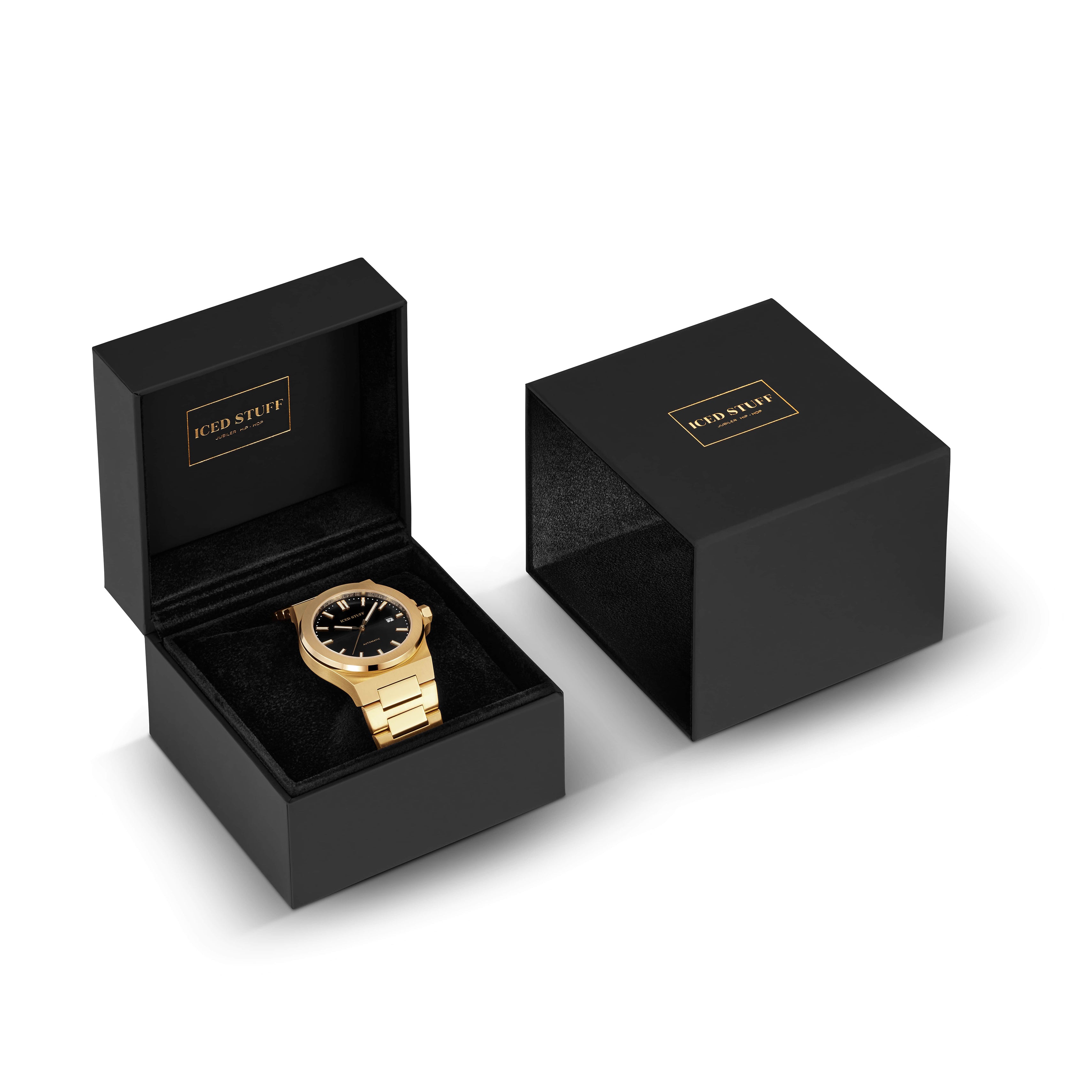 Alpha Champ Automatikuhr, 40 mm, Gold