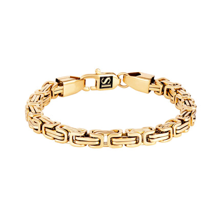 Bransoletka Królewska 6mm Złoto - IcedStuff