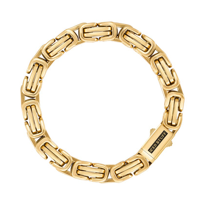 Bransoletka Królewska 8mm Złoto