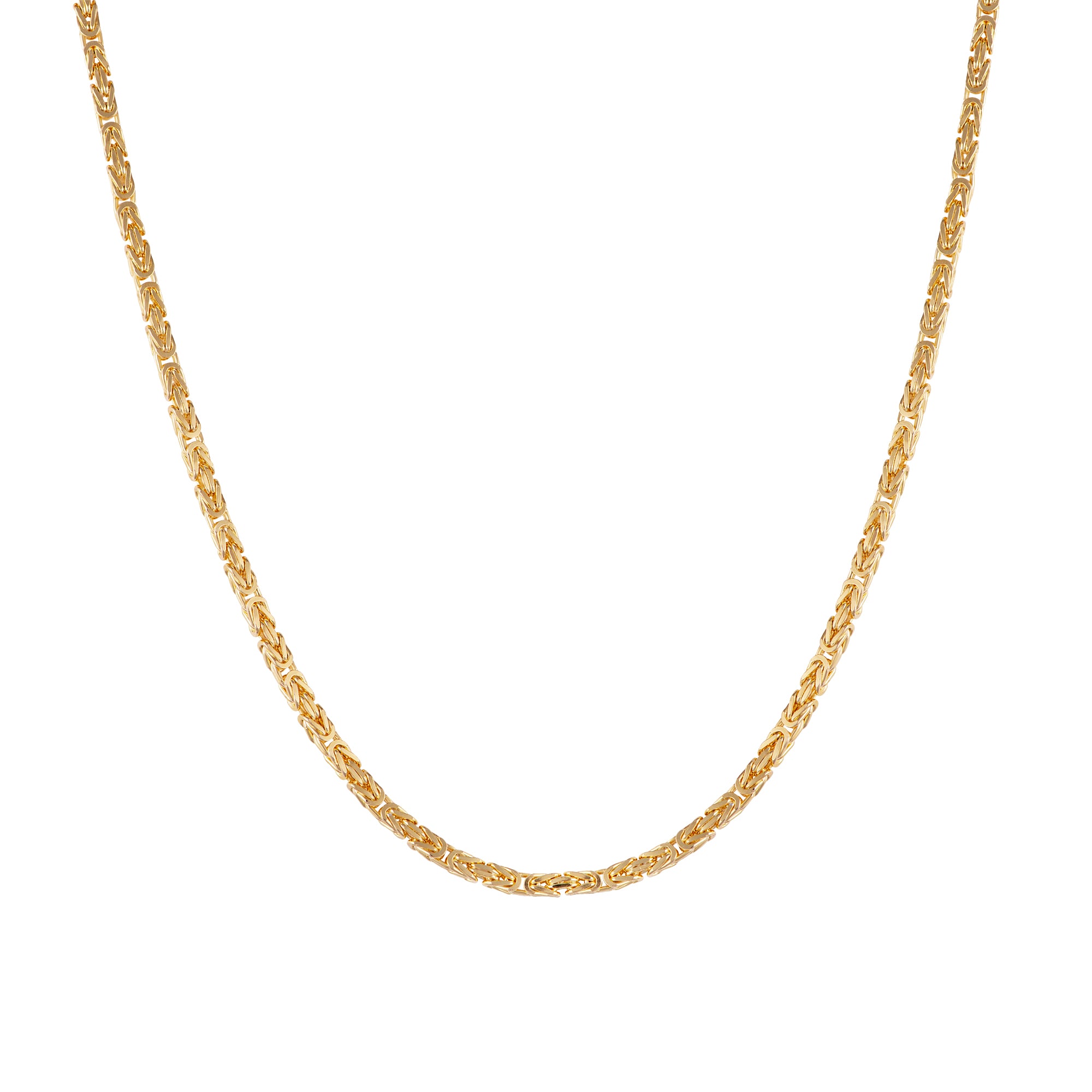 Königskette 3mm S925 Gold 