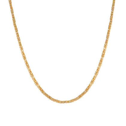 Königskette 3mm S925 Gold 