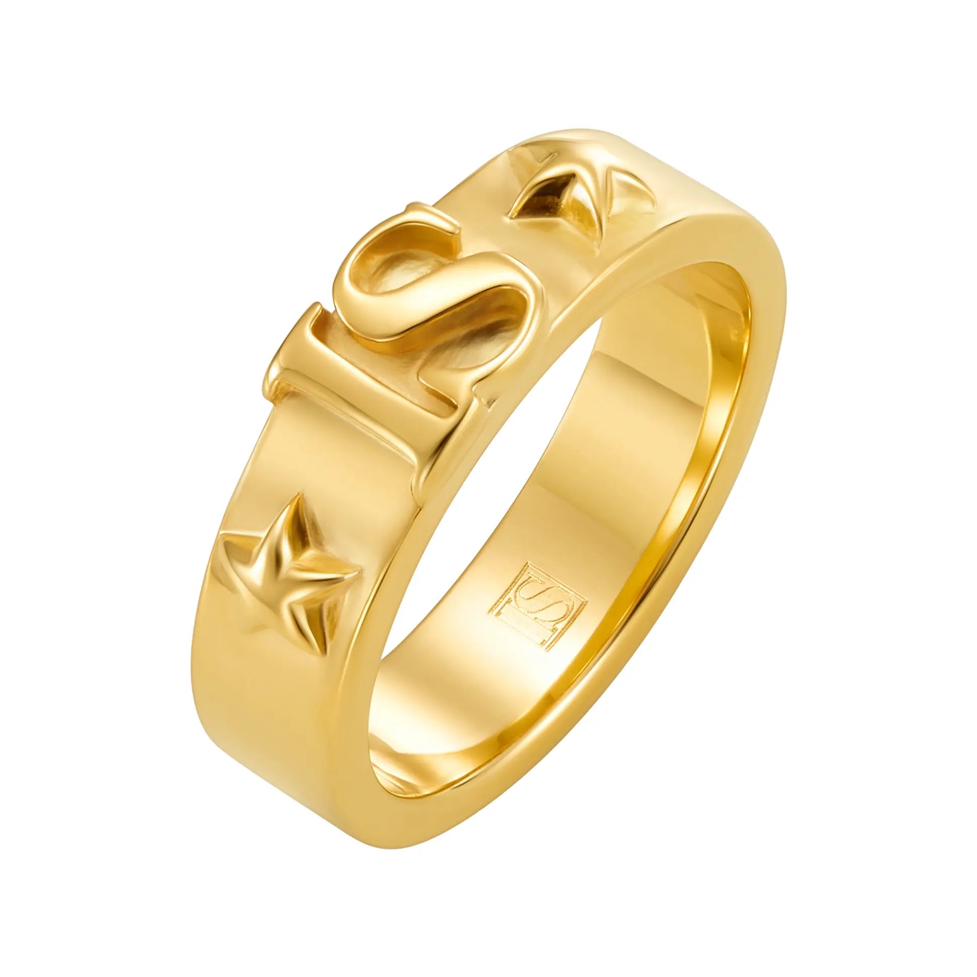 Pierścień IS Star Złoto