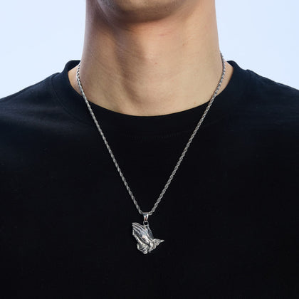 Zawieszka Blessed Białe Złoto