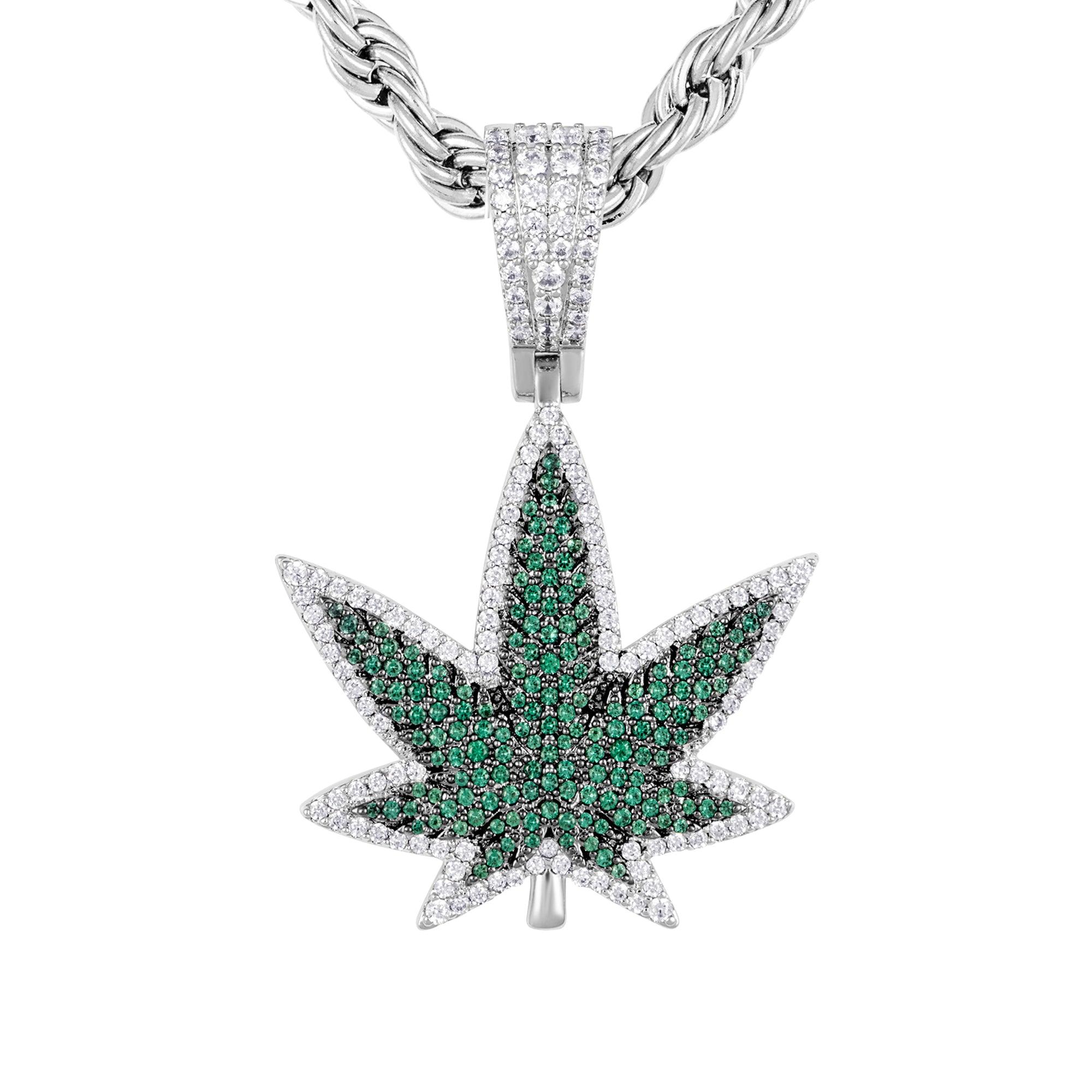 ZAWIESZKA DIAMOND GANJA BIAŁE ZŁOTO - IcedStuff