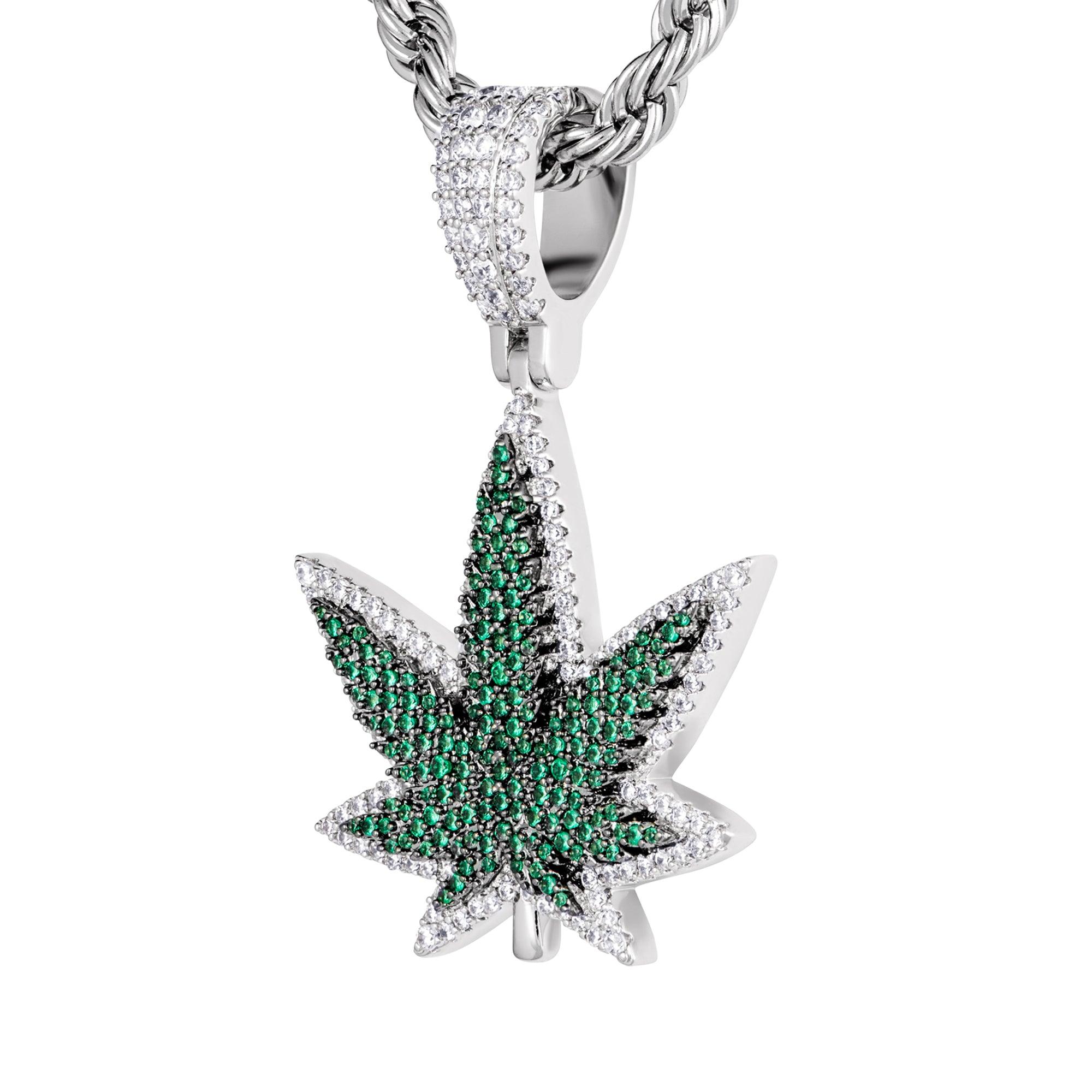 ZAWIESZKA DIAMOND GANJA BIAŁE ZŁOTO - IcedStuff