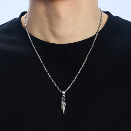 Zawieszka Wing Białe Złoto